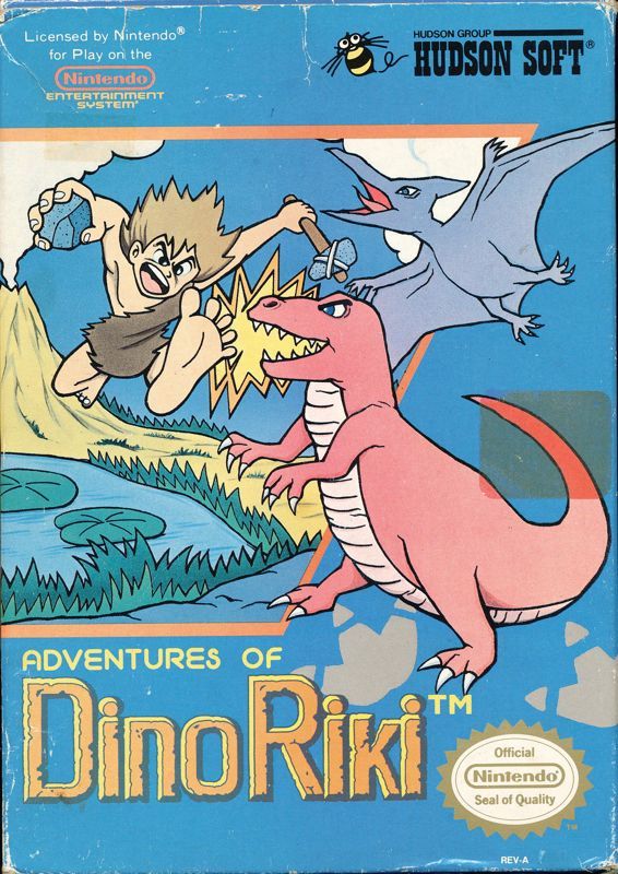 Game cover: Adventures of Dino-Riki