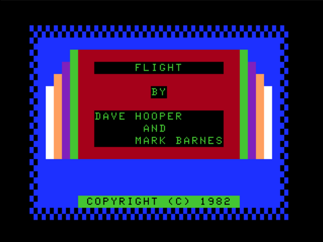 Game cover: Flight