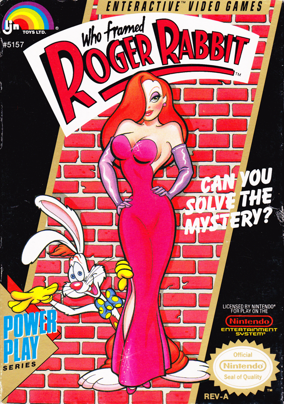 Game cover: Who Framed Roger Rabbit