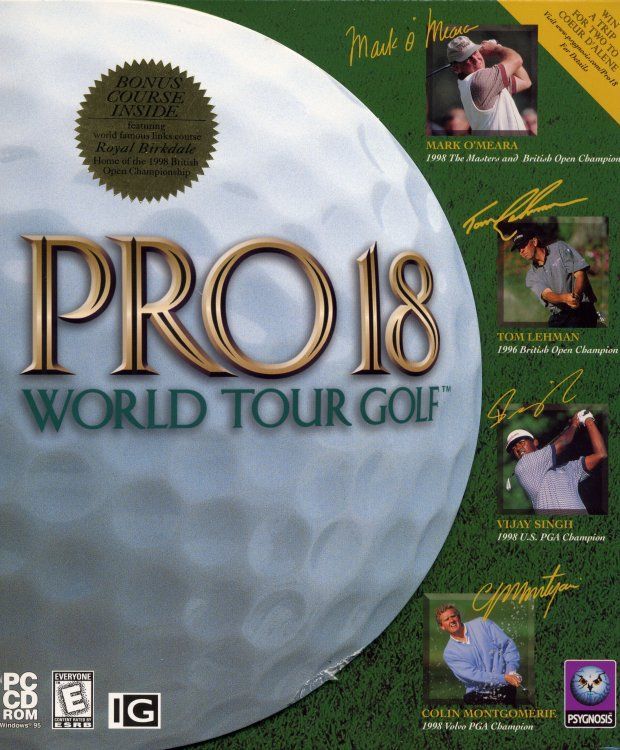 Game cover: Pro 18 World Tour Golf