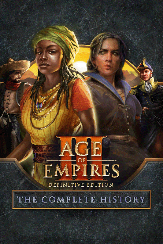 Game cover: Age of Empires III: Definitive Edition - The Complete History