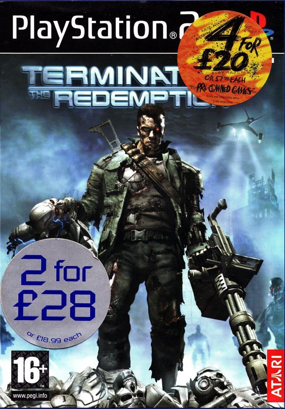 Game cover: Terminator 3: The Redemption