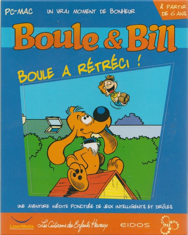Game cover: Boule & Bill: Boule a rétréci !
