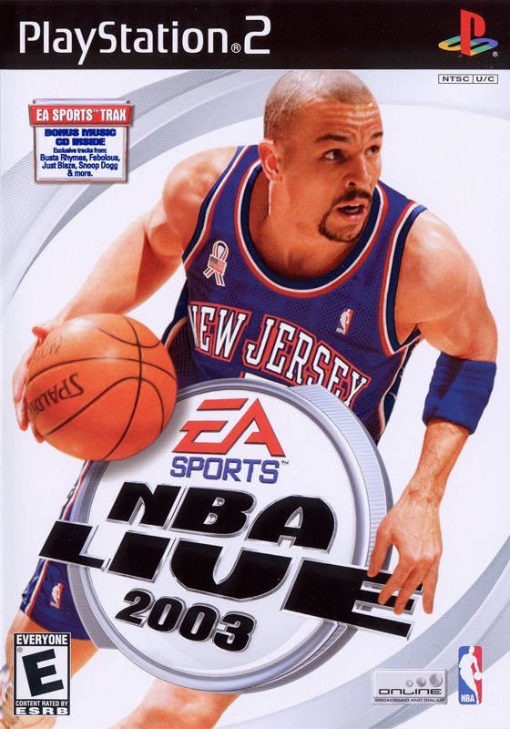 Game cover: NBA Live 2003