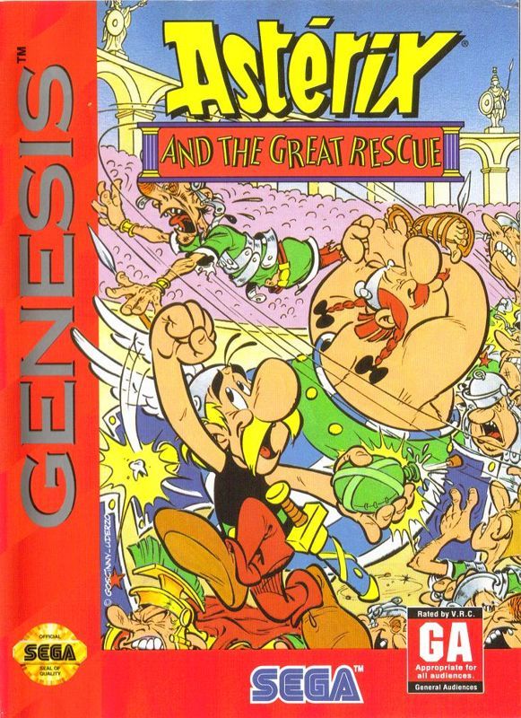 Game cover: Astérix and the Great Rescue