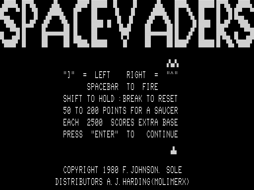 Game cover: Space-Vaders