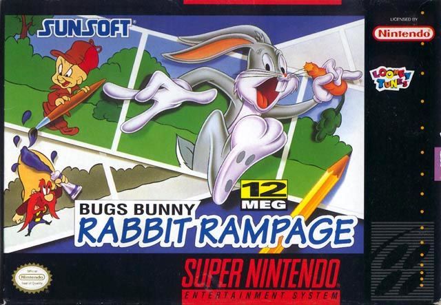 Game cover: Bugs Bunny Rabbit Rampage