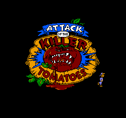 Game cover: Attack of the Killer Tomatoes