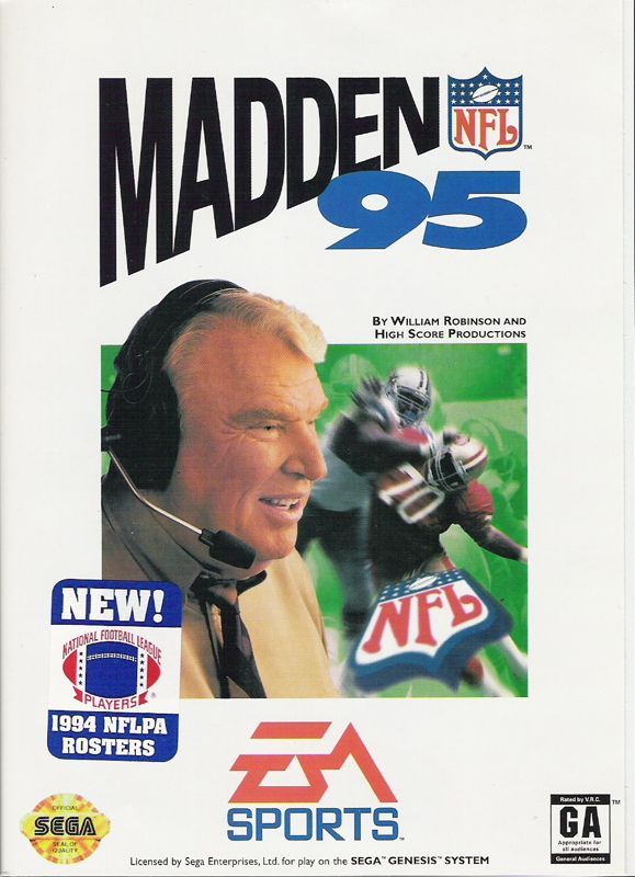 Game cover: Madden NFL 95
