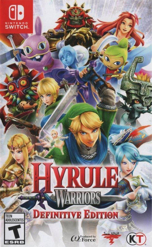 Game cover: Hyrule Warriors: Definitive Edition
