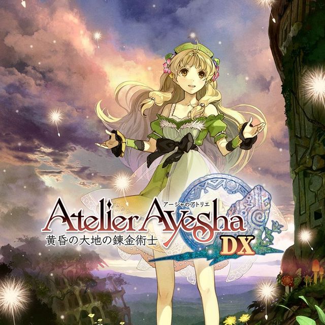 Game cover: Atelier Ayesha: The Alchemist of Dusk DX