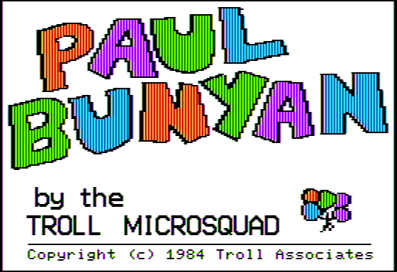Game cover: Paul Bunyan