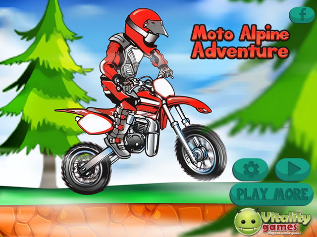 Game cover: Moto Alpine Adventure