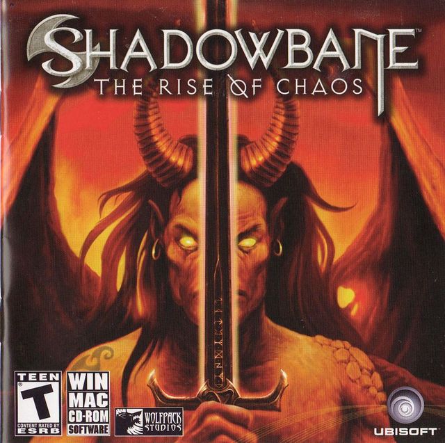 Game cover: Shadowbane: The Rise of Chaos