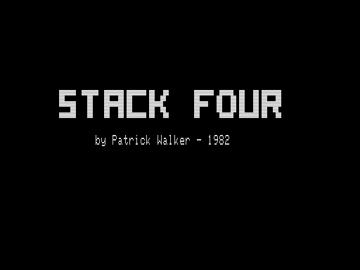 Game cover: Stack Four