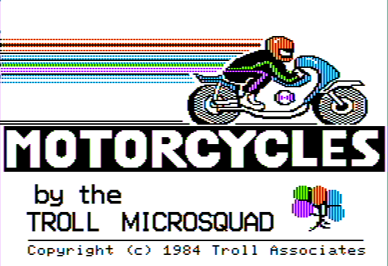 Game cover: Motorcycles