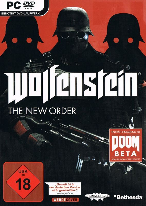 Game cover: Wolfenstein: The New Order