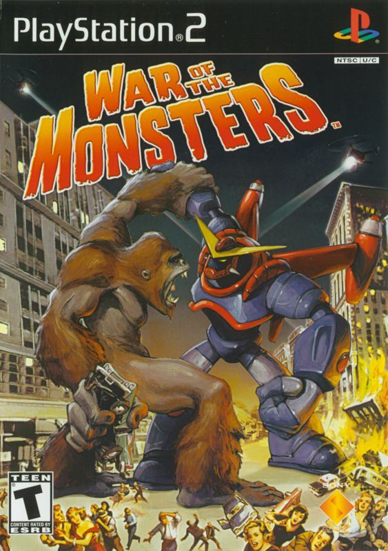 Game cover: War of the Monsters