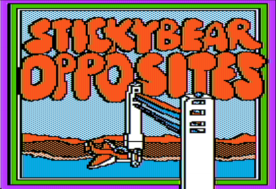 Game cover: Stickybear: Opposites
