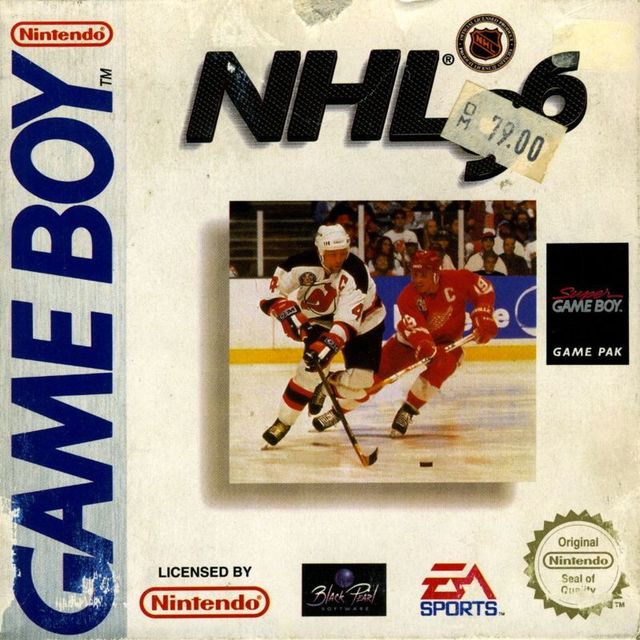 Game cover: NHL 96