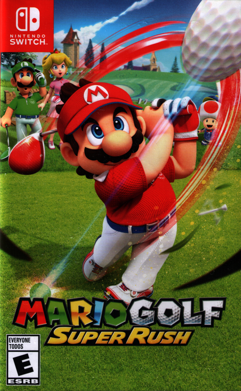 Game cover: Mario Golf: Super Rush