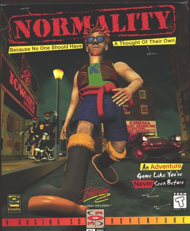 Game cover: Normality