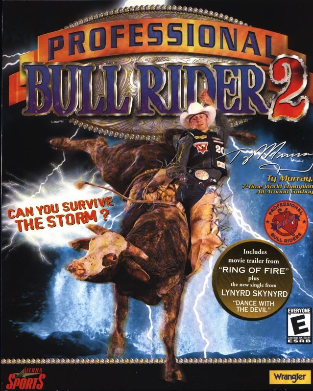 Game cover: Professional Bull Rider 2