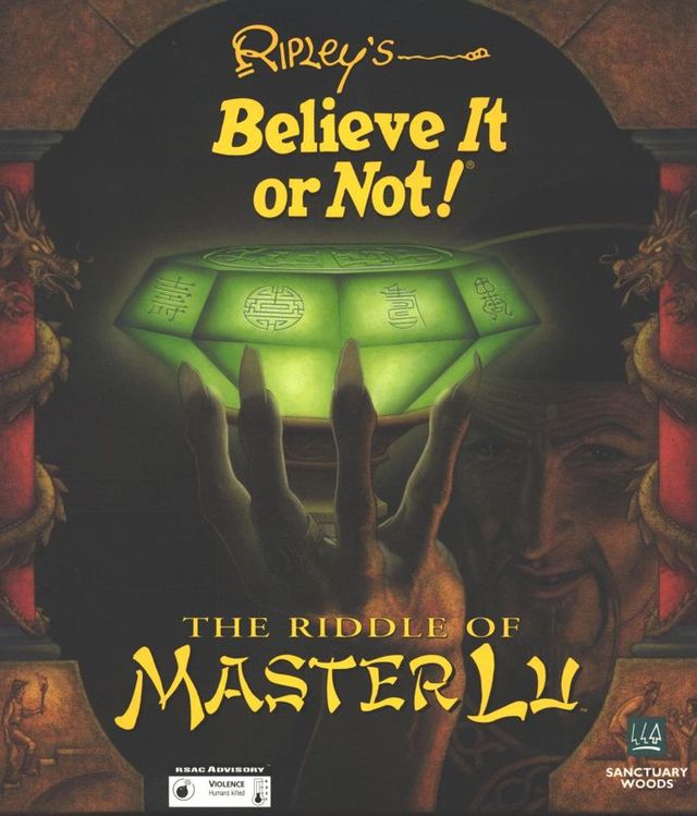 Game cover: Ripley's Believe It or Not!: The Riddle of Master Lu