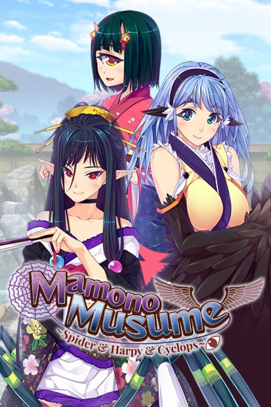 Game cover: Mamono Musume: Spider & Harpy & Cyclops