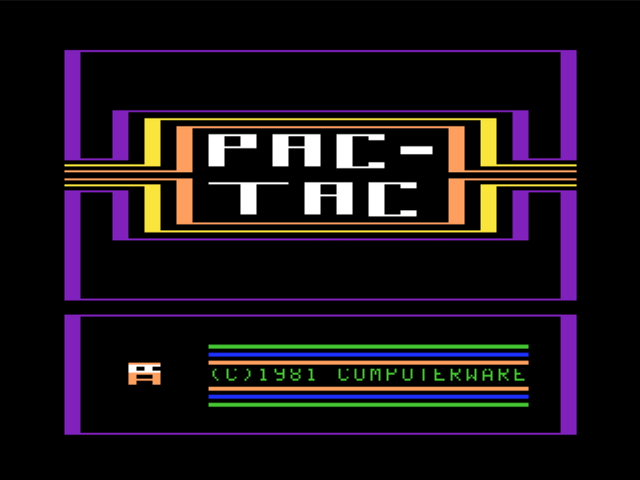 Game cover: Pac-Tac