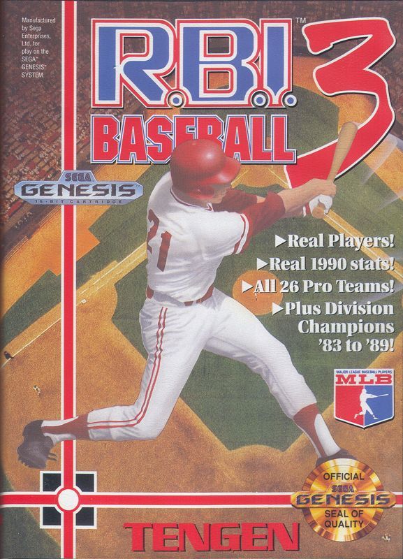 Game cover: R.B.I. Baseball 3