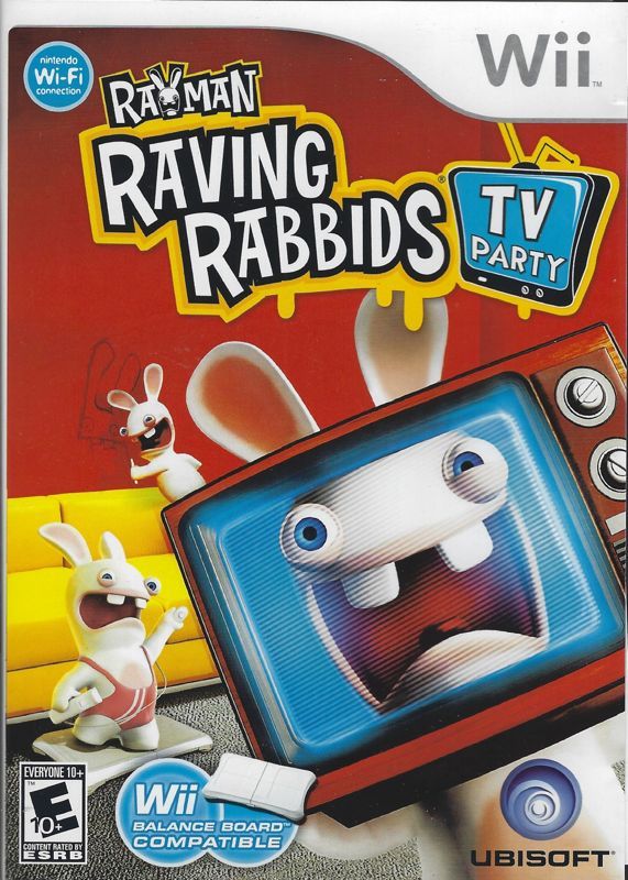 Game cover: Rayman: Raving Rabbids TV Party