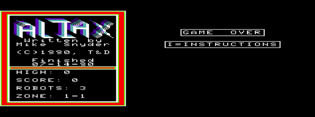 Game cover: Aliax