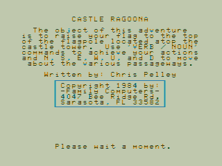 Game cover: Castle Ragoona
