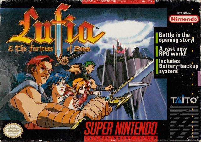 Game cover: Lufia & the Fortress of Doom