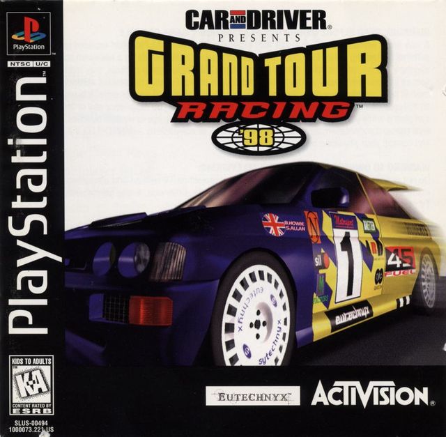Game cover: Car and Driver Presents Grand Tour Racing '98