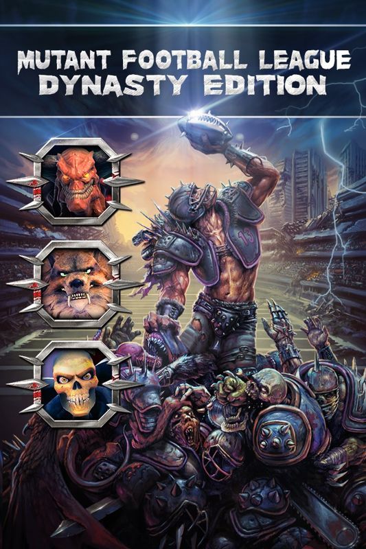 Game cover: Mutant Football League: Dynasty Edition