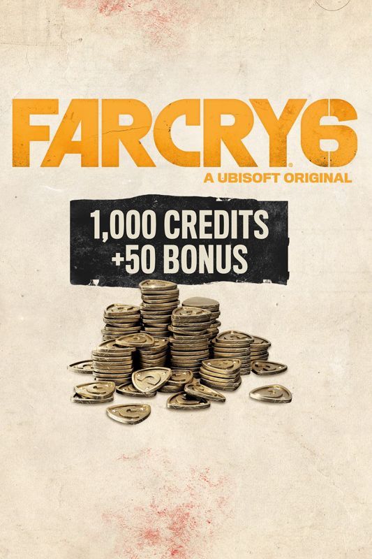 Game cover: Far Cry 6: 1,000 Credits + 50 Bonus