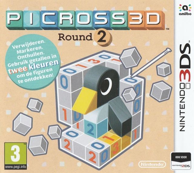 Game cover: Picross 3D: Round 2