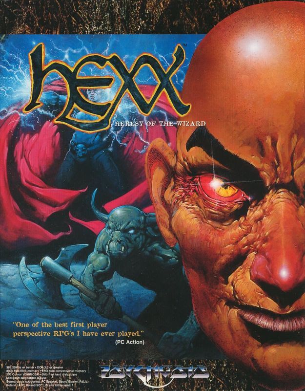 Game cover: Hexx: Heresy of the Wizard