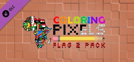 Game cover: Coloring Pixels: Flag 2 Pack
