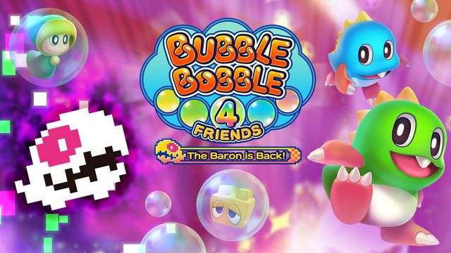 Game cover: Bubble Bobble 4 Friends