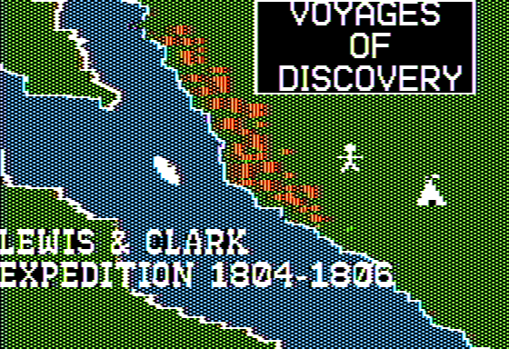 Game cover: Voyages of Discovery: Lewis & Clark Expedition 1804 - 1806