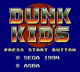 Game cover: Dunk Kids