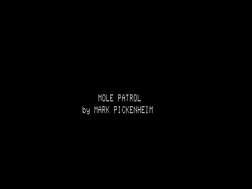 Game cover: Mole Patrol