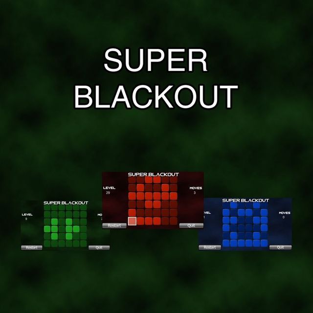 Game cover: Super Blackout