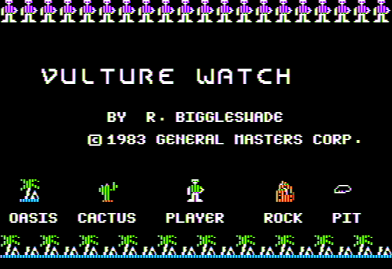 Game cover: Vulture Watch