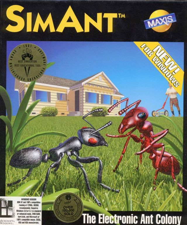 Game cover: SimAnt