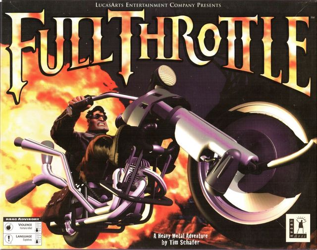 Game cover: Full Throttle