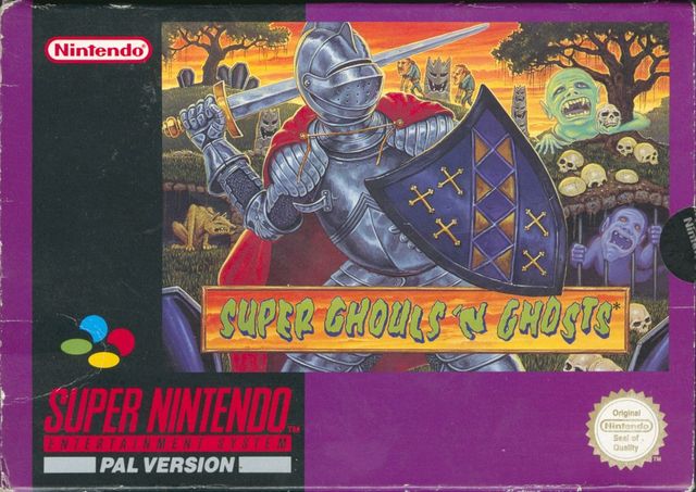 Game cover: Super Ghouls 'N Ghosts